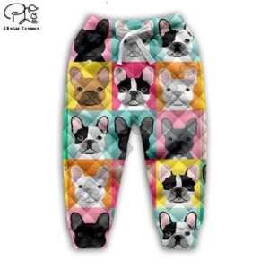 Frenchie World Shop kids pants / kids size S Kids' French Bulldog Clothing