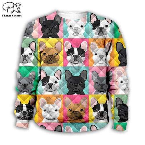Frenchie World Shop Kids sweatshirts / kids size L Kids' French Bulldog Clothing
