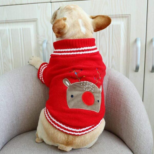 Frenchie World Shop Knitted Winter Holiday Jumpers