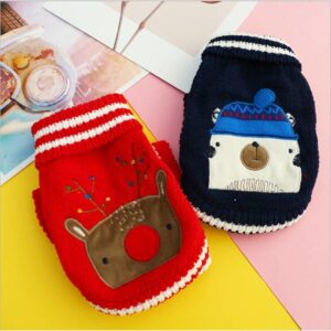 Frenchie World Shop Knitted Winter Holiday Jumpers