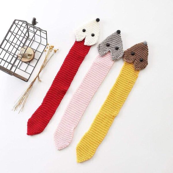 Frenchie World Shop Knitted Woolen Dog Scarves