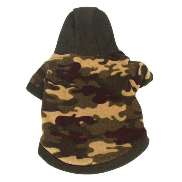 Frenchie World Shop Camo / L Leopard Camouflage Hoodie