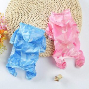 Frenchie World Shop Lightweight Waterproof Dog Jumpsuit