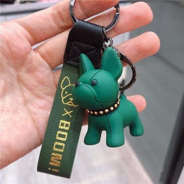 Frenchie World Shop Limited Edition Vinyl French Bulldog Key Chains