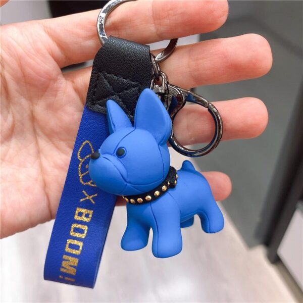 Frenchie World Shop Limited Edition Vinyl French Bulldog Key Chains