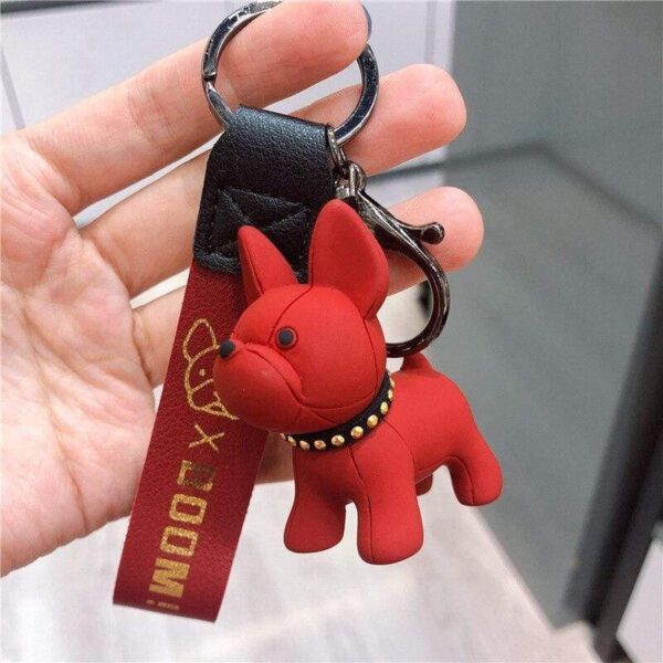Frenchie World Shop Limited Edition Vinyl French Bulldog Key Chains