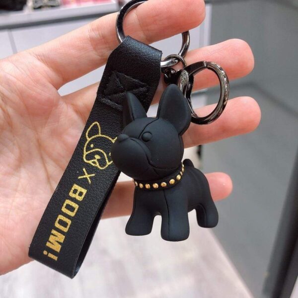 Frenchie World Shop Limited Edition Vinyl French Bulldog Key Chains