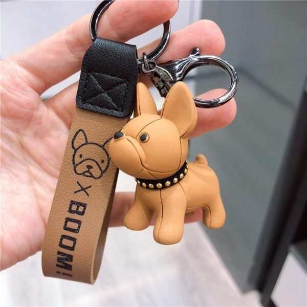 Frenchie World Shop Limited Edition Vinyl French Bulldog Key Chains
