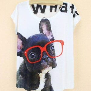 Frenchie World Shop HS289 / One Size Livin’ La Vida Women’s Frenchie Tee