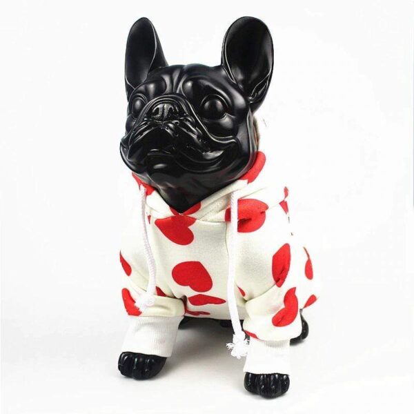 Frenchie World Shop Love French Bulldog Hoodie