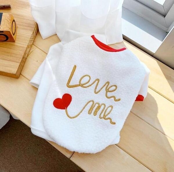 Frenchie World Shop White / L Love Me French Bulldog Sweater