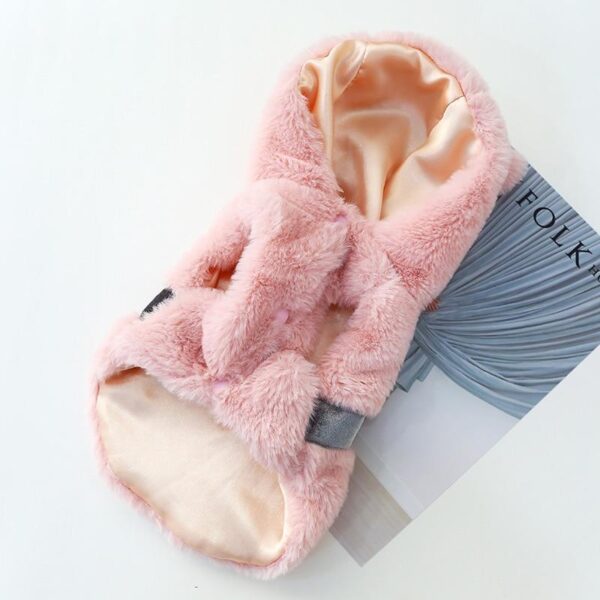 Frenchie World Shop Luxury Princess Pink French Bulldog Coat