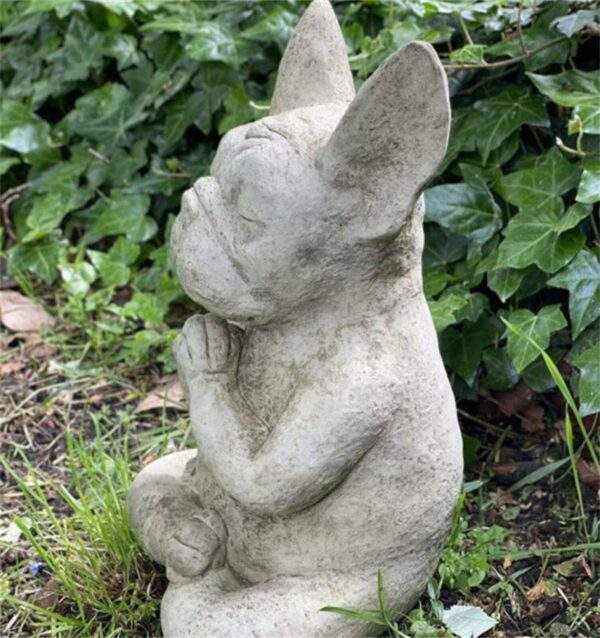 Frenchie World Shop Meditating French Bulldog Statue