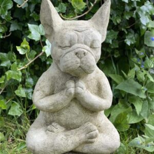 Frenchie World Shop Meditating French Bulldog Statue