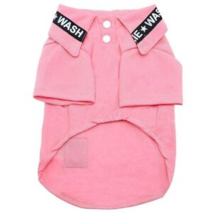 Frenchie World Shop Pink / L Mesh Polo Frenchie T-shirt