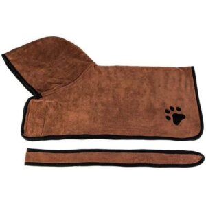 Frenchie World Shop brown / XS Microfiber Pet Bath Towel