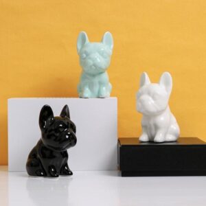 Frenchie World Shop Mini Frenchie Ceramic Statue