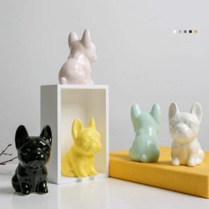 Frenchie World Shop Mini Frenchie Ceramic Statue