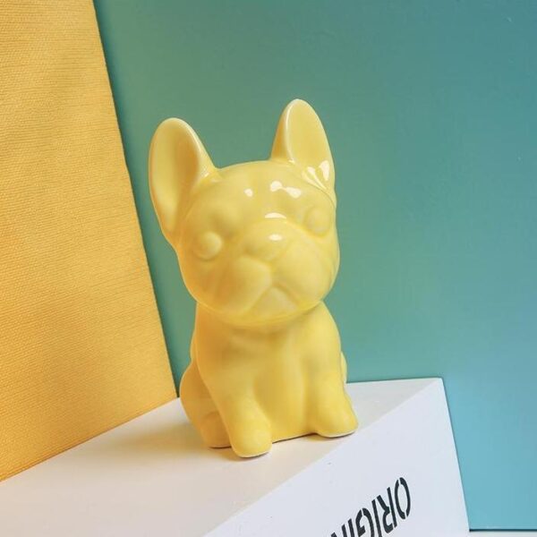 Frenchie World Shop Mini Frenchie Ceramic Statue