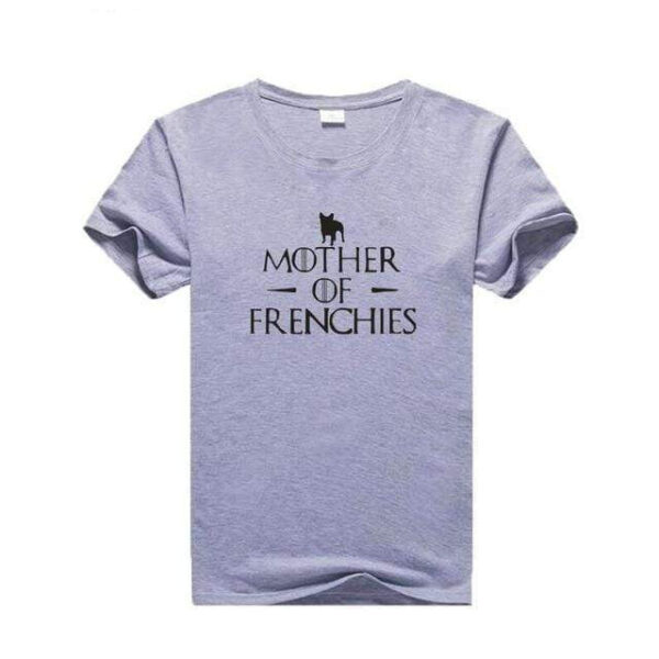 Frenchie World Shop Dark Grey / S Mother of Frenchies T-shirt