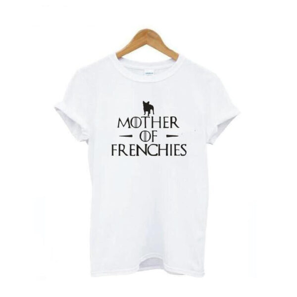 Frenchie World Shop White / S Mother of Frenchies T-shirt