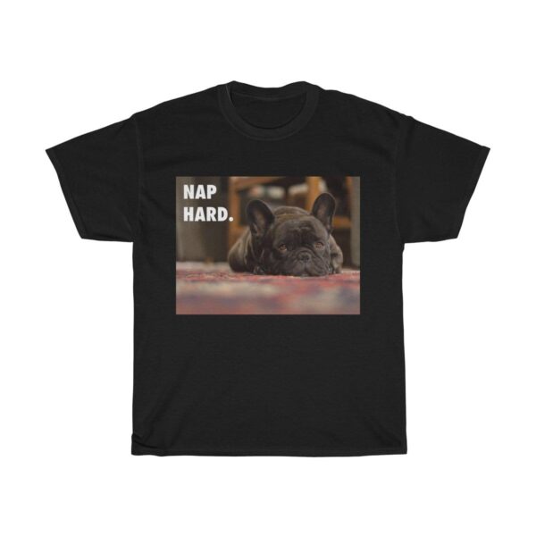 teelaunch T-Shirt Black / S Nap Hard Unisex Heavy Cotton Tee