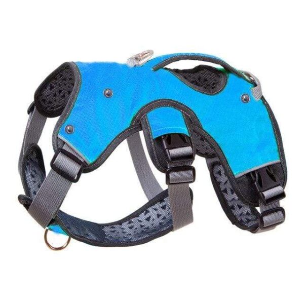 Frenchie World Shop blue 181 / L  69-81 cm Chest New Pet no pull Dog Harness vest Reflective Collar K9 Harness For Small Large Dogs Pets Service Dog Pit Bull Pet Products New