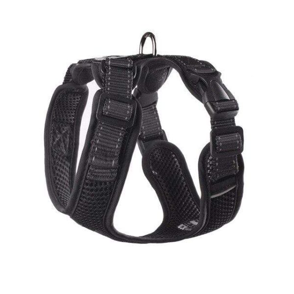 Frenchie World Shop black / L Chest 48-60cm No-pull Breathable French Bulldog Harness