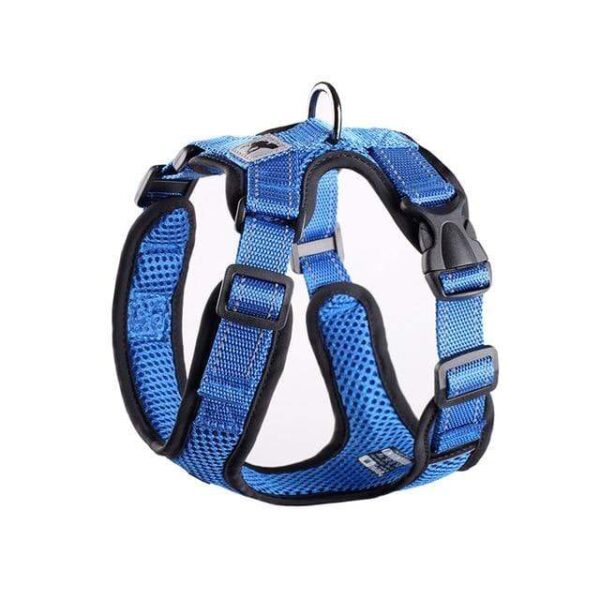 Frenchie World Shop blue / L Chest 48-60cm No-pull Breathable French Bulldog Harness