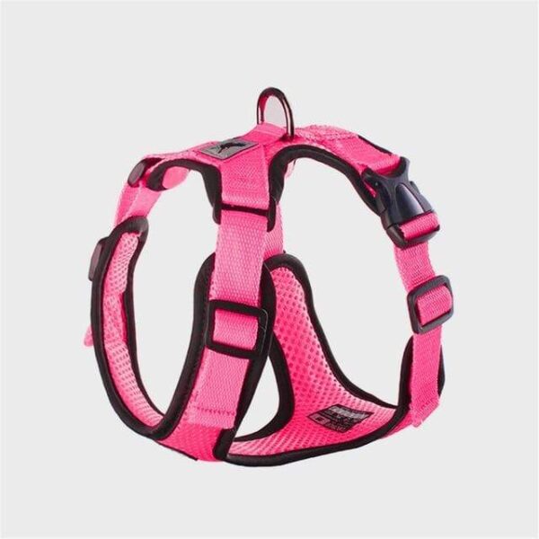 Frenchie World Shop fuchsia / S Chest 30-38cm No-pull Breathable French Bulldog Harness