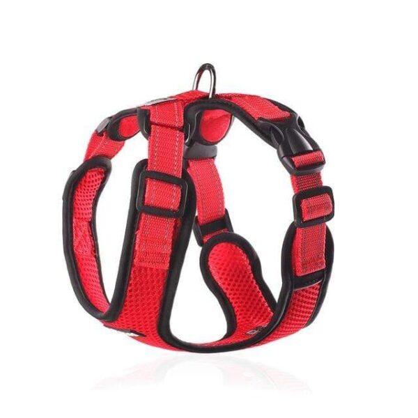 Frenchie World Shop red / S Chest 30-38cm No-pull Breathable French Bulldog Harness