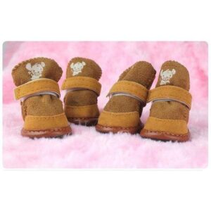 Frenchie World Shop Dog shoes Non-slip winter Frenchie snow boots