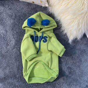 Frenchie World Shop Green / XL OOOPS Winter French Bulldog Hoodie