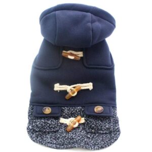 Frenchie World Shop Ox Horn Button Dog Coat