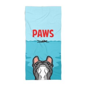 Printify Home Decor 30x60 Paws Beach Towel