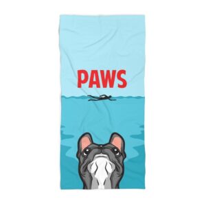 Printify Home Decor 36x72 Paws Beach Towel