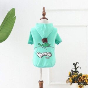 Frenchie World Shop Green / L Peach Picnic French bulldog Hoodie