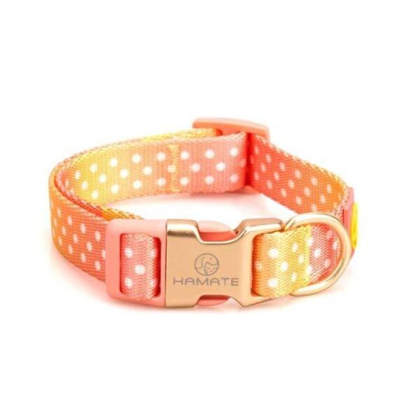 Frenchie World Shop Collar-Orange / S Pets Puppy Accessories French Bulldog Chest Collar Dots Belt Pectoral Breastplate Medium Dog Harness Leash Walks for Pet Dogs