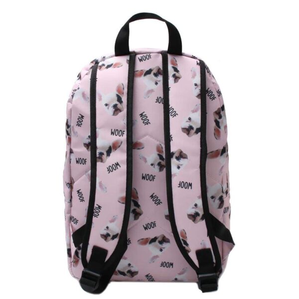 Frenchie World Shop Pink French Bulldog Backpack