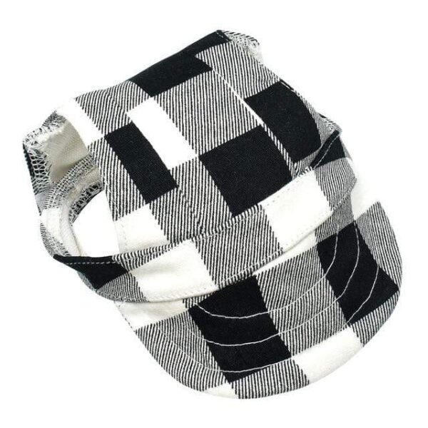 Frenchie World Shop Black / L Plaid Summer French Bulldog Cap