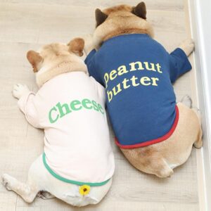 Frenchie World Shop Printed Cheese & Peanut Butter French Bulldog Sweatshirt