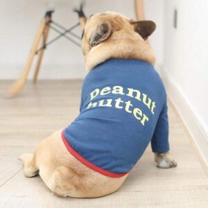 Frenchie World Shop Printed Cheese & Peanut Butter French Bulldog Sweatshirt