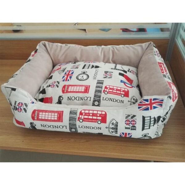 Frenchie World Shop car / 45x35x15cm Printed & Waterproof Summer French Bulldog Bed
