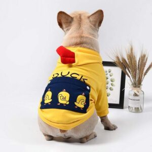 Frenchie World Shop Quack French Bulldog Multicolor Hoodie