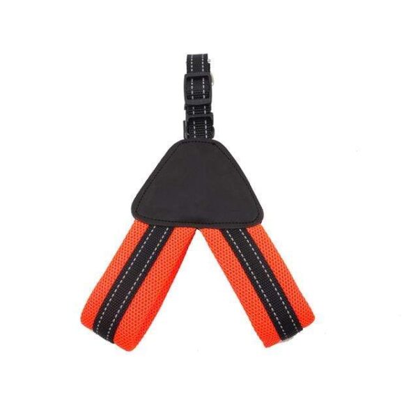 Frenchie World Shop Orange / S Reflective Mesh Dog Harness