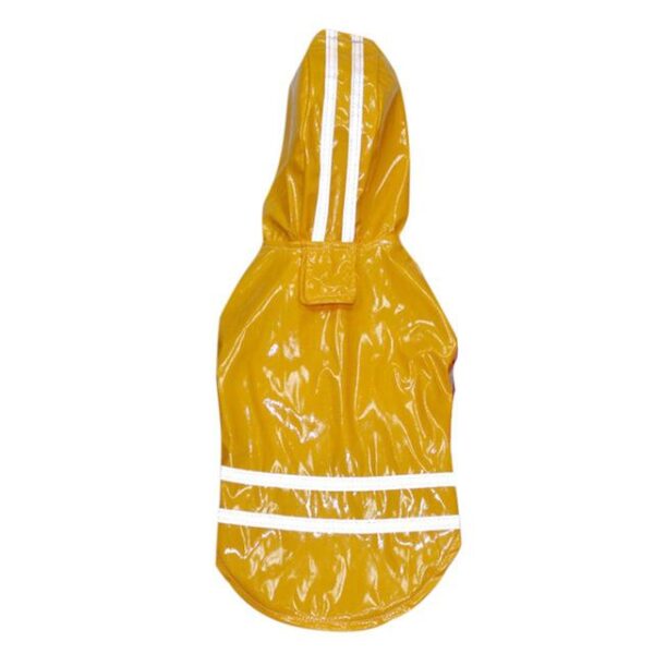 Frenchie World Shop Gold / L Reflective Safety Frenchie Raincoat