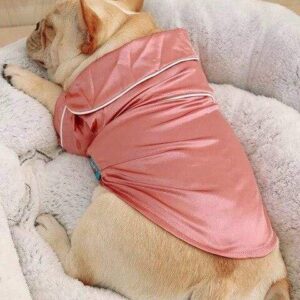 Frenchie World Shop Pink / XL Satin Frenchie Pajamas