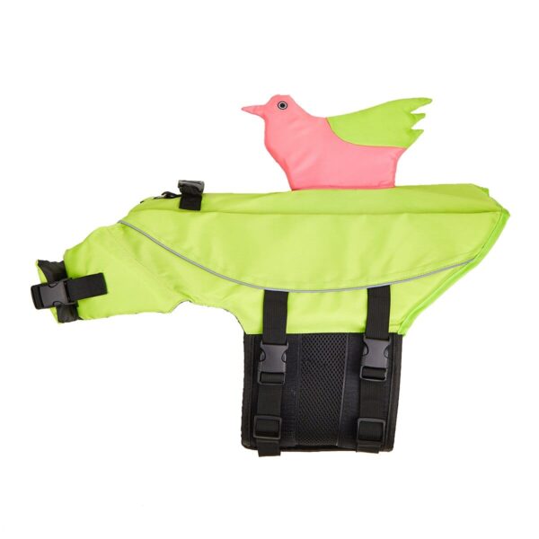 Frenchie World Shop green / XS Chest 36-40cm Seagull French Bulldog Life Jacket