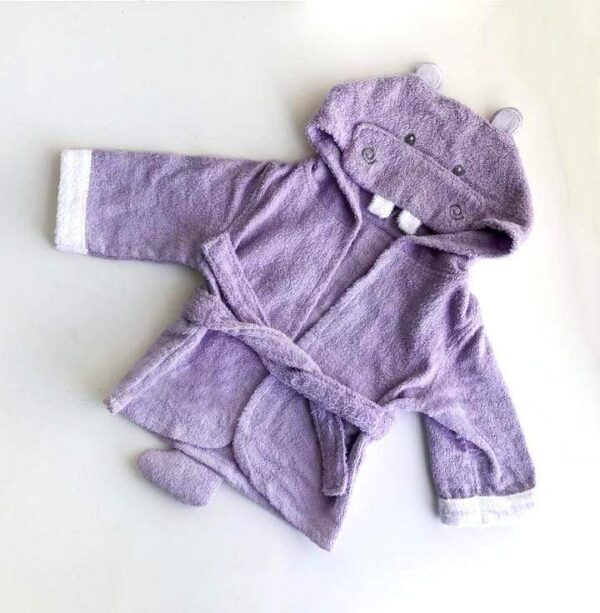 Frenchie World Shop hippo / One size Shark Terry Cloth Bathrobe