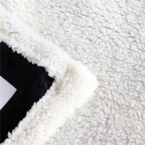 Frenchie World Shop Sherpa French Bulldog Blanket